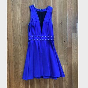 Royal blue semi formal dress